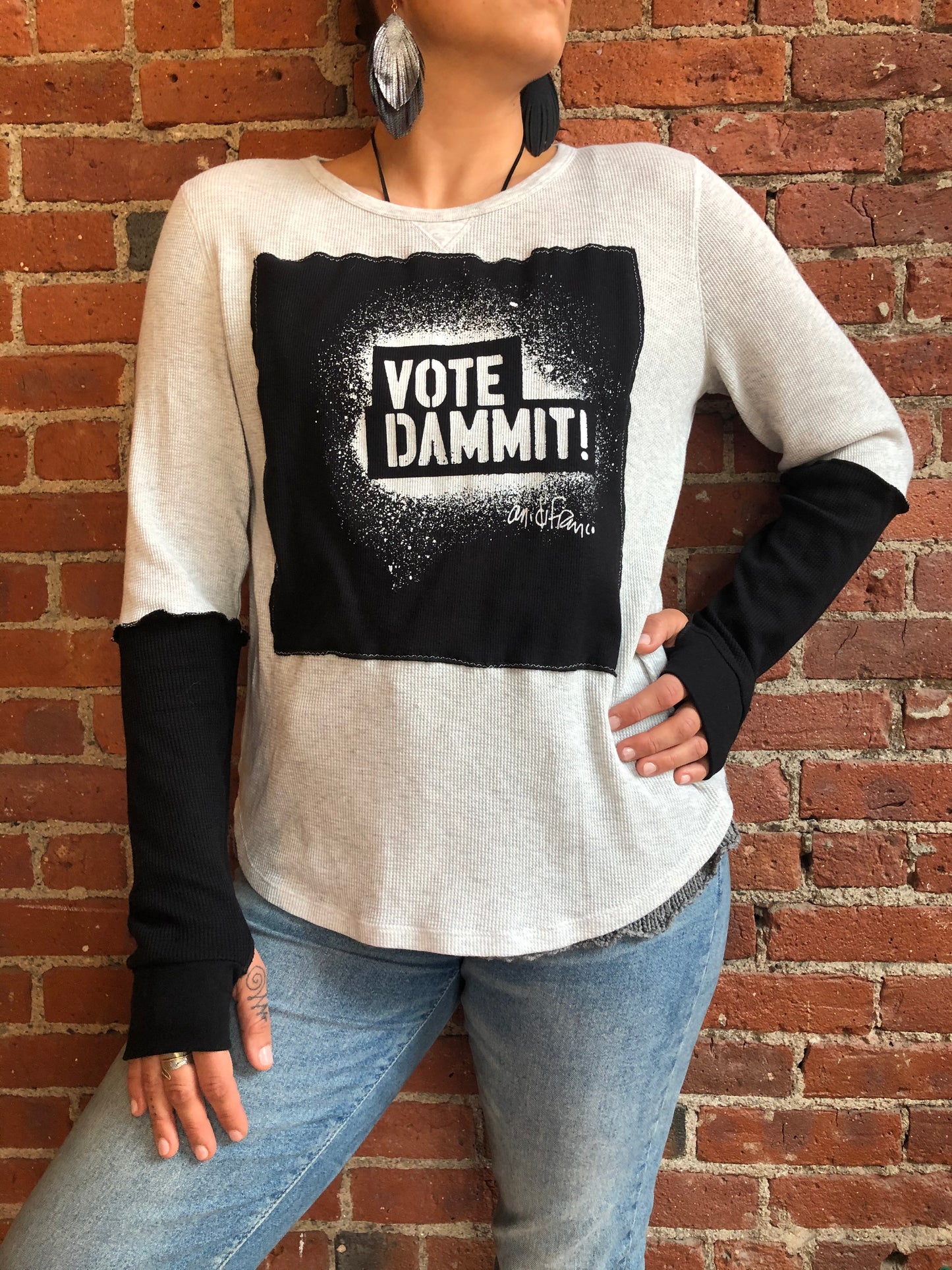 Vote Dammit Thumbhole Thermal