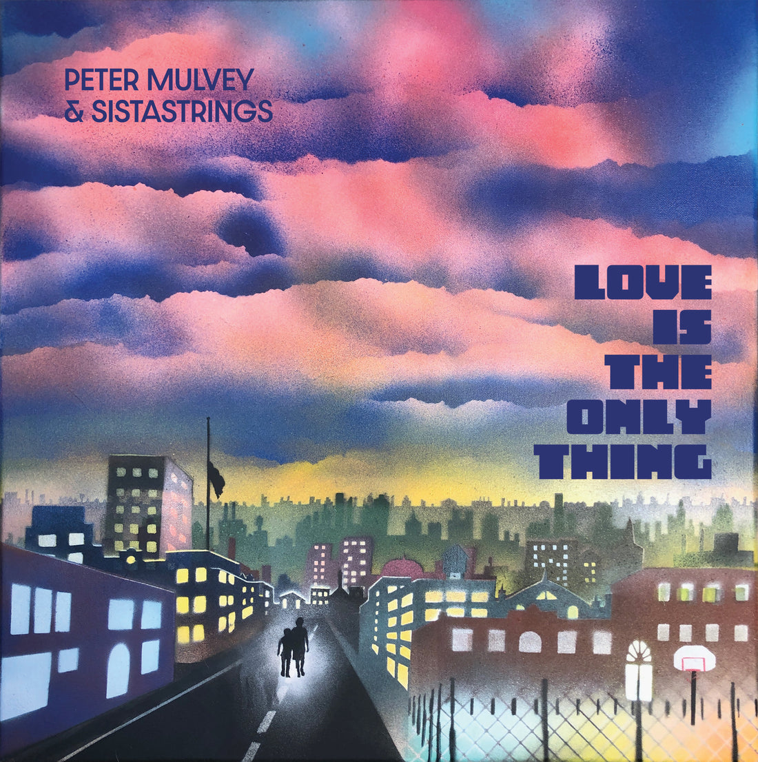 Announcing Peter Mulvey & SistaStrings album Love Is The Only Thing coming August 12
