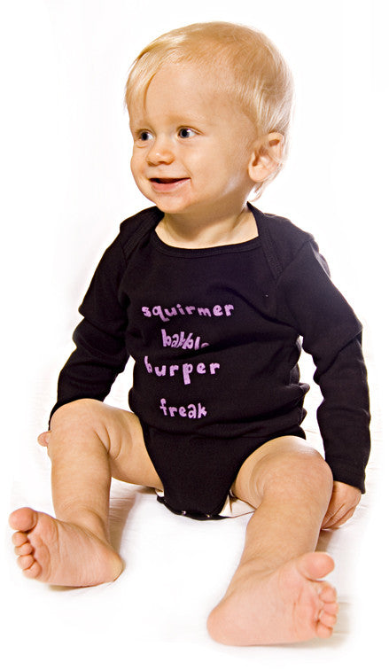 Squirmer Onesie- Black