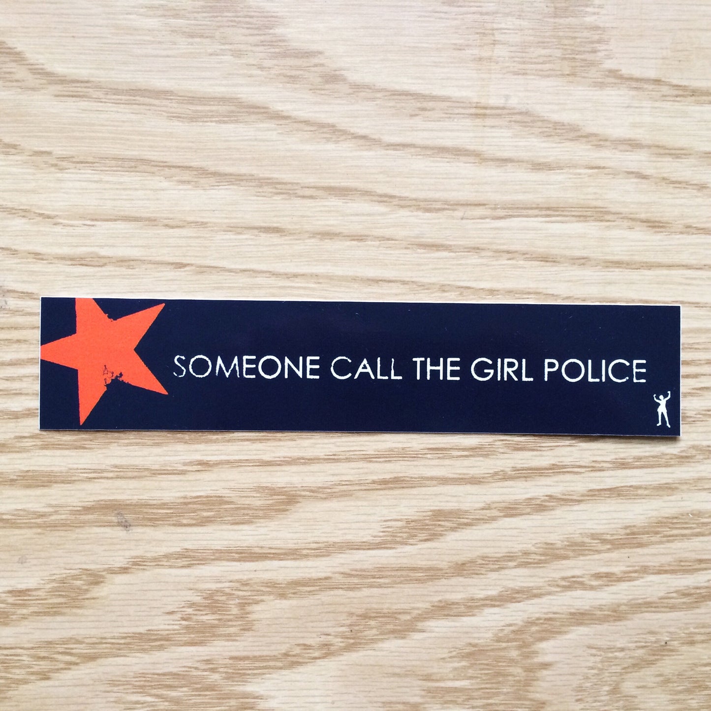 Girl Police Sticker