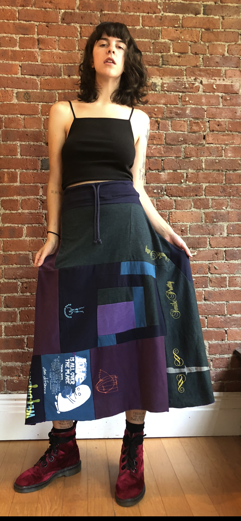 Jewel Toned Skirt S-M